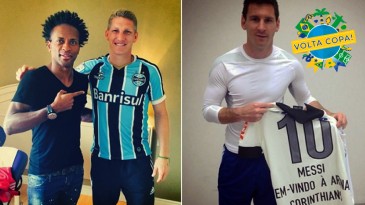 [Copa 2014, um ano] Schweinsteiger no Grêmio? Messi no Corinthians?