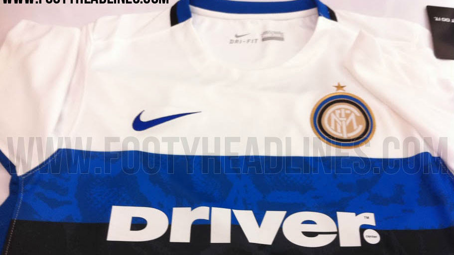 A segunda camisa da Internazionale n&atilde;o deve ser t&atilde;o tradicional quanto a primeira