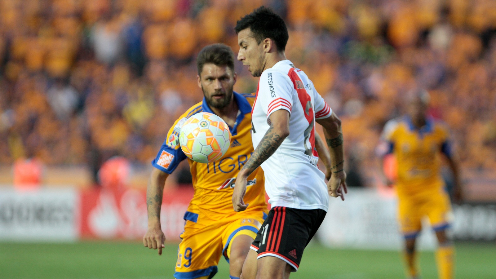 N&atilde;o existe final de Libertadores sem tens&atilde;o, e o River soube us&aacute;-la para levar o empate