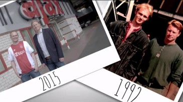 Chamar torcedores para fazer uma nova foto com o ídolo? Grande ideia, Ajax, grande ideia