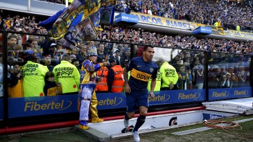 Veja como foi o primeiro gol de Tevez em seu retorno ao Boca Juniors