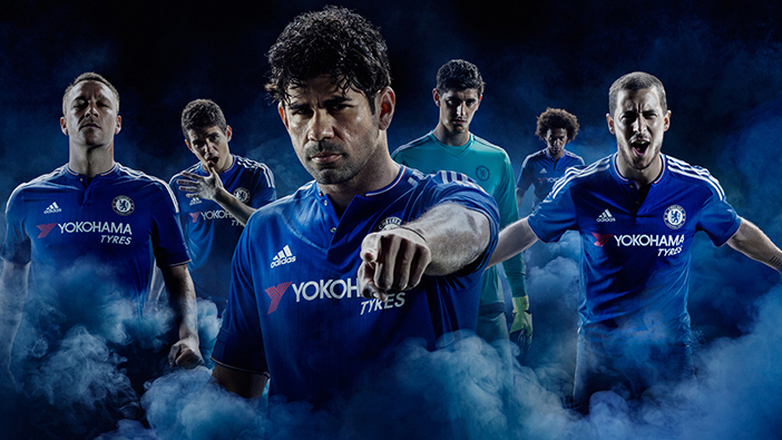 Chelsea d&aacute; destaque para Diego Costa e Oscar no lan&ccedil;amento de seu novo uniforme