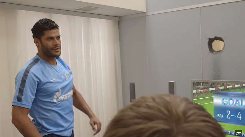 [V&iacute;deos] Enfim o Zenit est&aacute; aproveitando a imagem da for&ccedil;a sobre-humana de Hulk