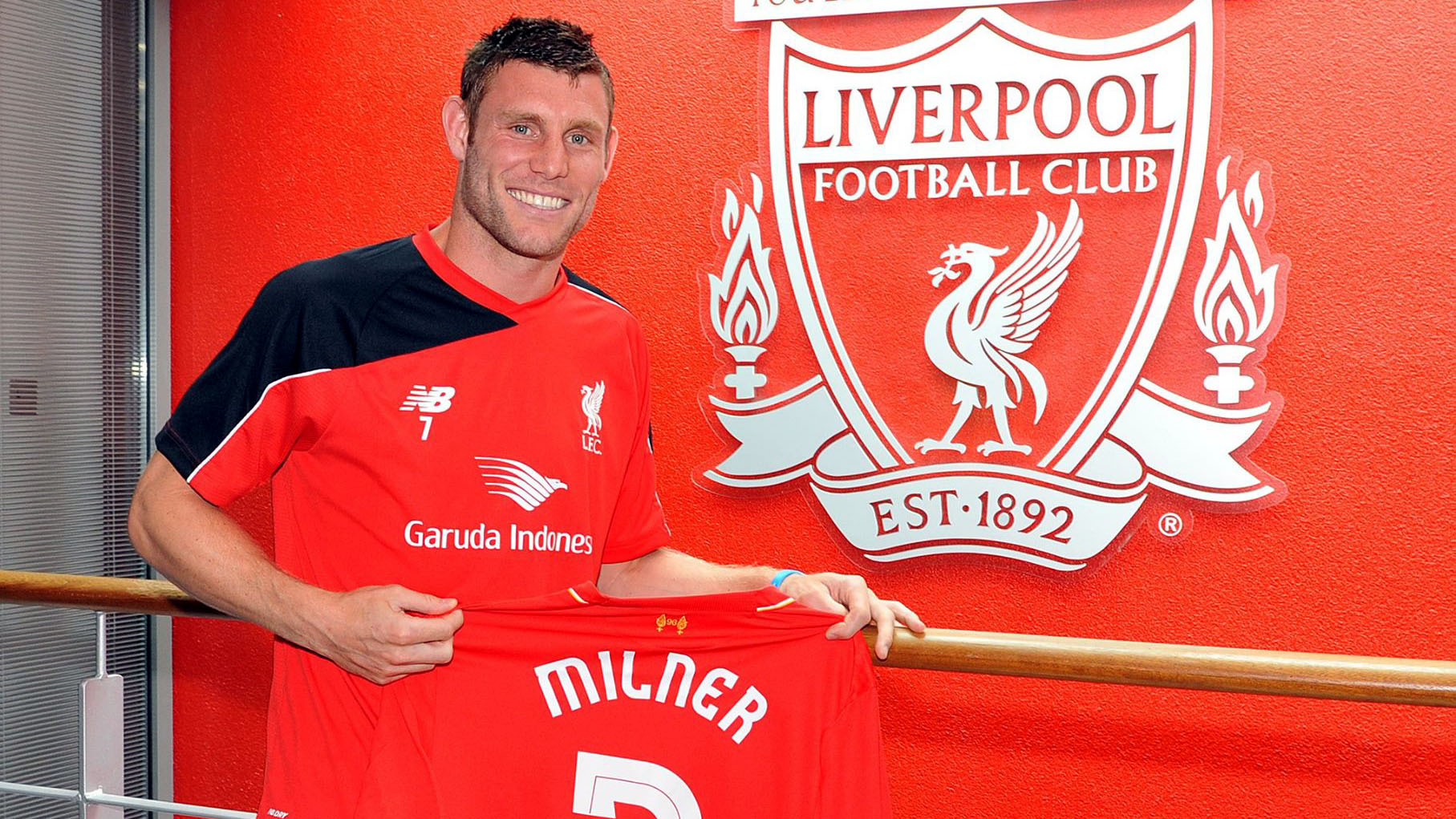 Depois de Su&aacute;rez, Liverpool d&aacute; a camisa 7 a James Milner