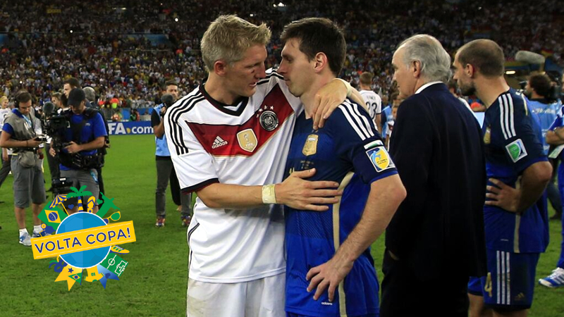 [Copa 2014, um ano] Schweinsteiger retratou o modo como a Alemanha foi campe&atilde;