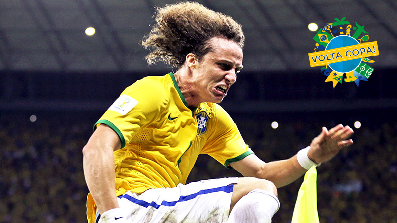 [Copa 2014, um ano] Brasil perde Neymar e David Luiz vira heroi, pelo menos por alguns dias