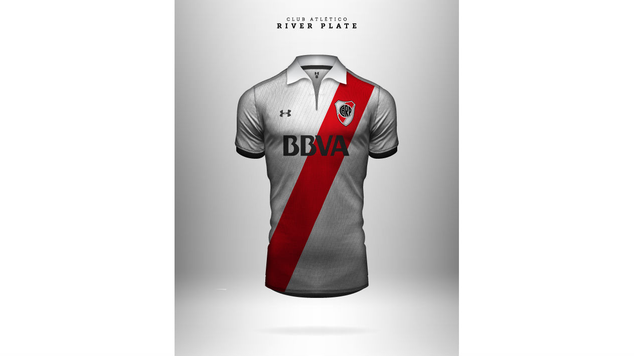 Redesenharam as camisas dos clubes argentinos e elas ficaram cheias de classe