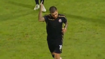 O Fabrício europeu? Português é expulso na Champions por gestos à torcida