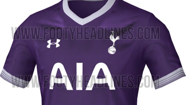 A beleza do novo terceiro uniforme do Tottenham est&aacute; na simplicidade