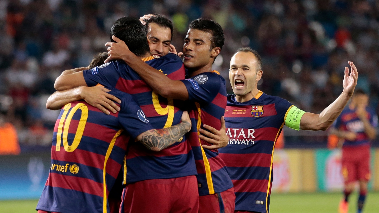 Gola&ccedil;os, rea&ccedil;&atilde;o incr&iacute;vel, 5&times;4 no placar: Bar&ccedil;a bateu o Sevilla em uma Supercopa inesquec&iacute;vel