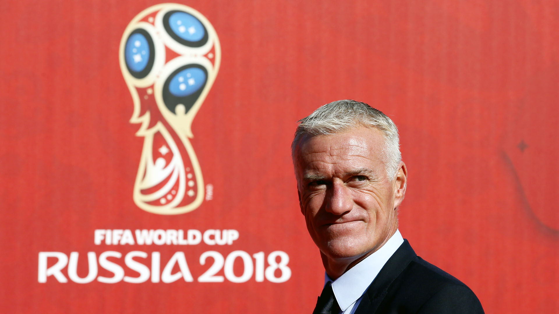 Didier Deschamps, t&eacute;cnico da Fran&ccedil;a (AP Photo/Dmitry Lovetsky)