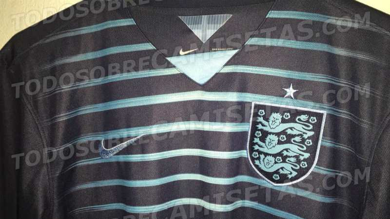 [Galeria] A sele&ccedil;&atilde;o inglesa inovou completamente em sua prov&aacute;vel nova camisa reserva