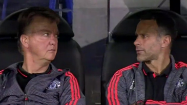 O rosto de Van Gaal e a reação de Giggs dizem tudo sobre o pênalti perdido por Chicharito