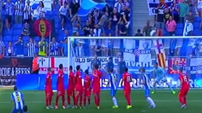 [V&iacute;deo] O Espanhol mal come&ccedil;ou, e j&aacute; tem seu candidato a gol mais bonito da temporada