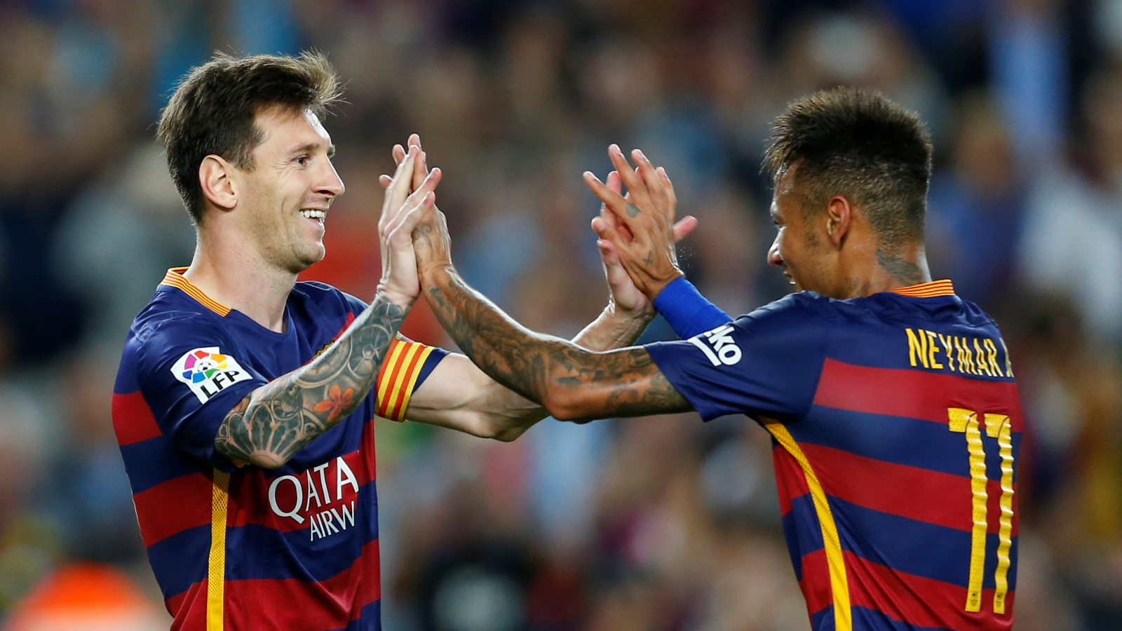 O Bar&ccedil;a n&atilde;o foi brilhante, mas a vis&atilde;o extraordin&aacute;ria de Messi abriu caminho para a goleada