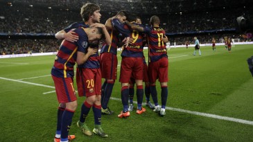 Barça parecia liquidado, mas em dois minutos conseguiu virada contra o Leverkusen