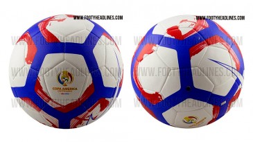 Parece que a Copa América 2016 vai rolar mesmo. Já fizeram até o desenho da bola oficial