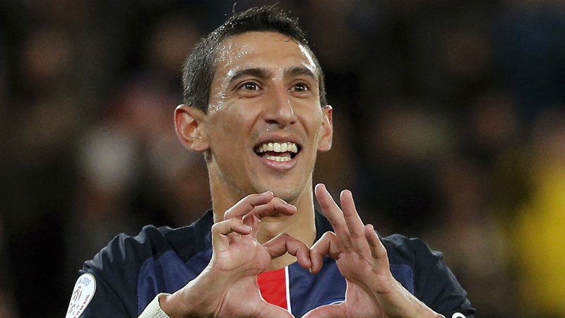 Di Mar&iacute;a produziu uma nova pintura e j&aacute; vive a temporada mais goleadora da carreira