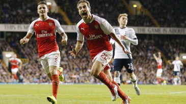Herói improvável? Flamini decide o dérbi contra o Tottenham com um golaço no fim