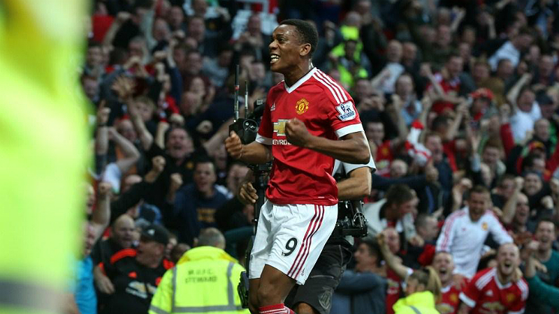 Martial fez gol na estreia pela United, contra o Liverpool (Divulga&ccedil;&atilde;o)