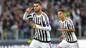 Nos gols de Morata, Juventus trilha caminho da classificação na Champions