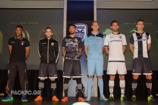 Depois do Napoli, agora é o PAOK que lança terceiro uniforme com estilo militar
