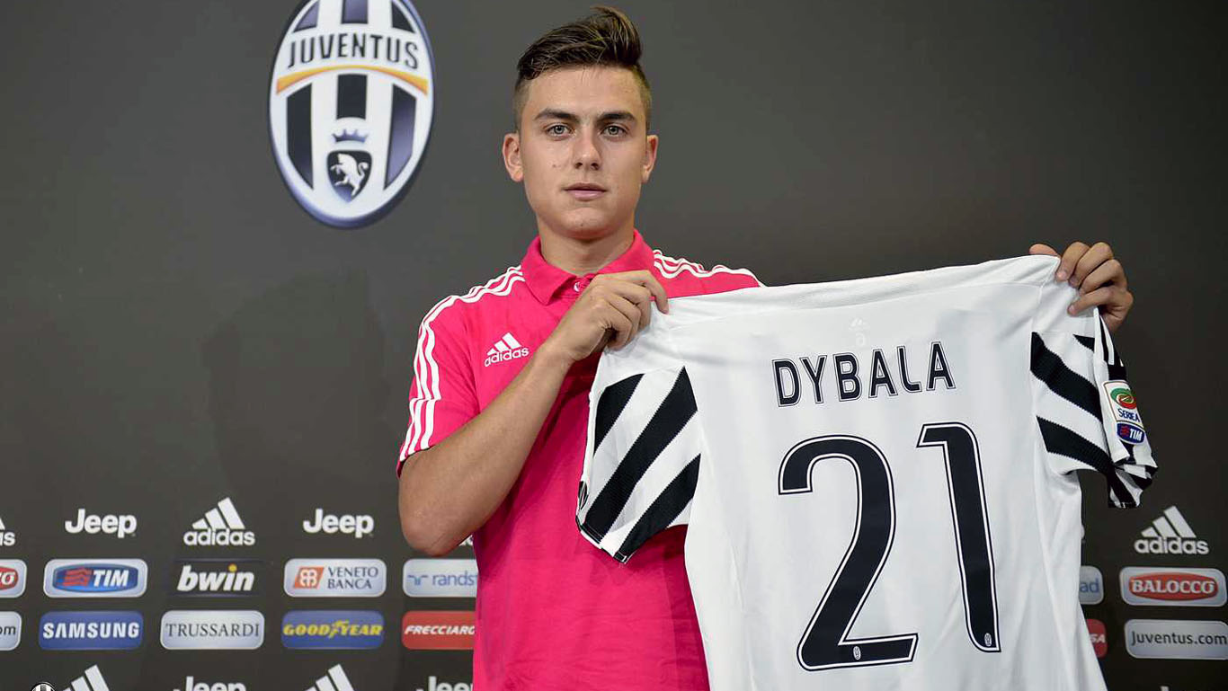 Paulo Dybala, refor&ccedil;o mais caro da janela de transfer&ecirc;ncia na It&aacute;lia