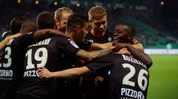 Ben Arfa mostrou o que sabe fazer ao costurar a defesa do Saint-Étienne e fazer um golaço