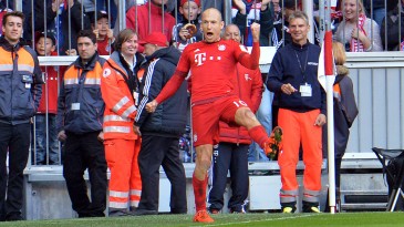 Robben retorna e abre caminho para a milésima vitória do Bayern na Bundesliga