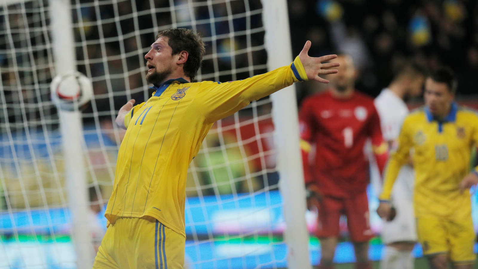 Ukraine Slovenia Euro Soccer