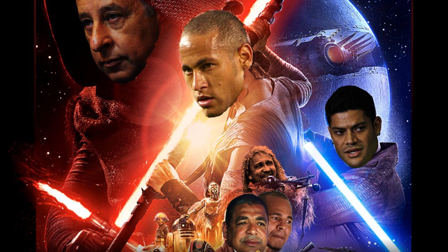 Usaram o trailer de Guerra nas Estrelas para falar da Sele&ccedil;&atilde;o e ficou sensacional