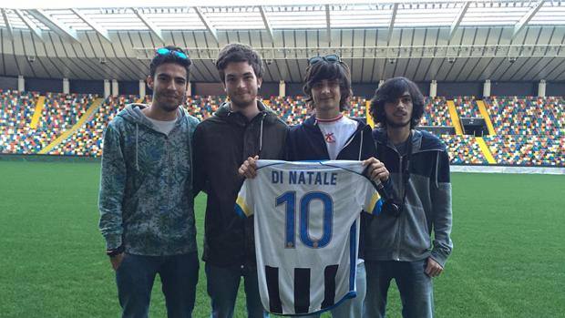 Quatro amigos resolveram visitar todos os est&aacute;dios da Serie A italiana, e fizeram em tr&ecirc;s dias