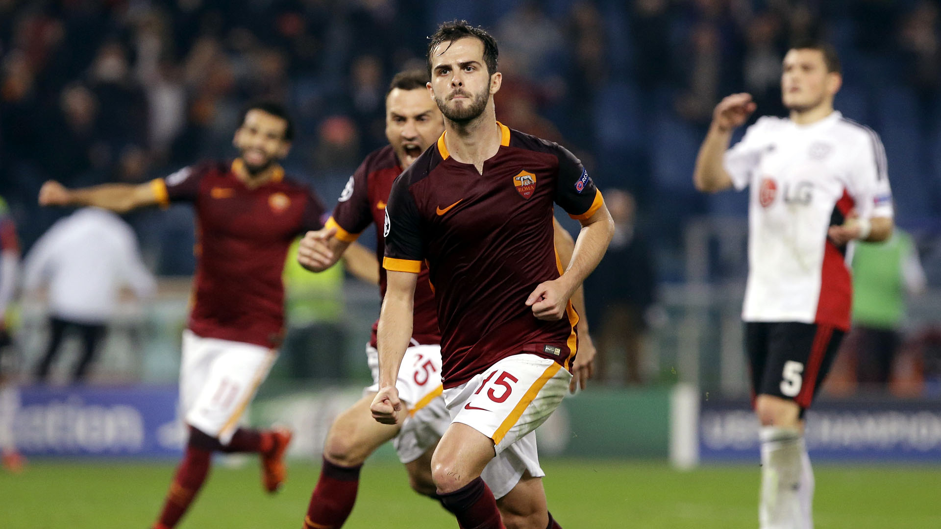 Roma soube driblar a romada e mostrar na Champions a for&ccedil;a que tem na It&aacute;lia
