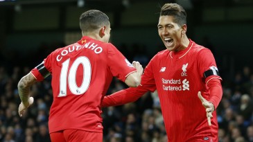 No jogo em que o Liverpool foi mais Jürgen Klopp, Firmino e Coutinho destruíram o City
