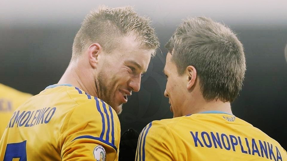 A confirma&ccedil;&atilde;o da Ucr&acirc;nia na Euro garante o devido reconhecimento a sua dupla de talentos