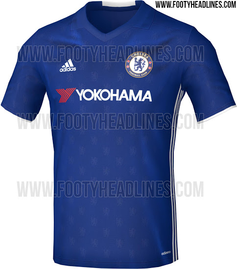 A nova camisa do Chelsea, em 2016/17