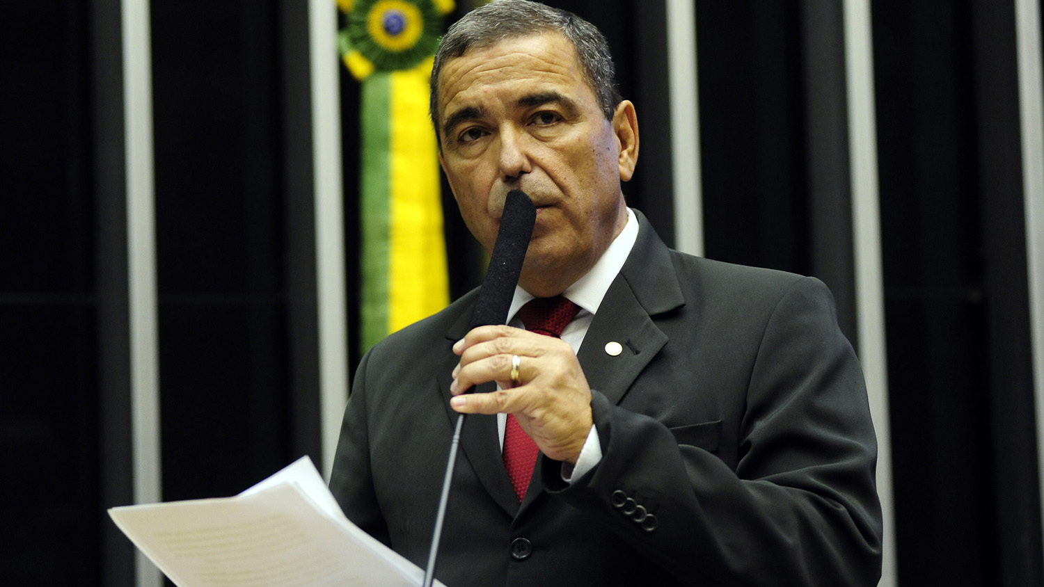 Marcus Ant&ocirc;nio Vicente, novo presidente da CBF (Foto: Gustavo Lima/ C&acirc;mara dos Deputados)