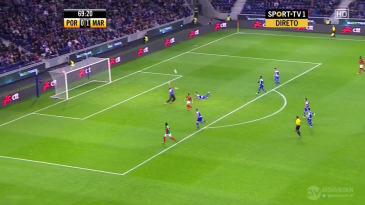 Olha só a lambança da defesa do Porto na derrota em casa para o Marítimo