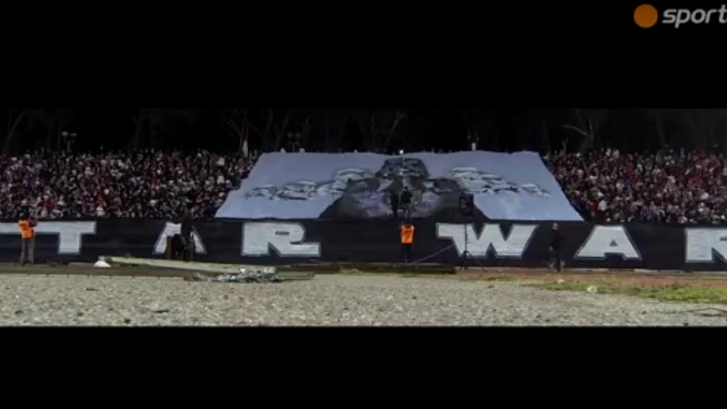 CSKA Sofia escolheu seu lado da For&ccedil;a com Darth Vader e Stormtroopers em um lindo mosaico