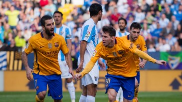 O voleio de Messi e as defesas de Bravo salvaram a atuação fraquíssima do Barcelona