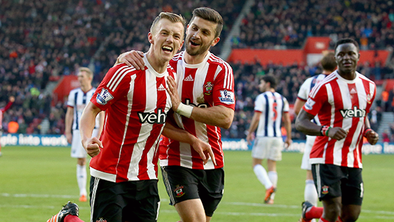 [V&iacute;deo] Ward-Prowse justificou as compara&ccedil;&otilde;es com Beckham com este gola&ccedil;o de falta