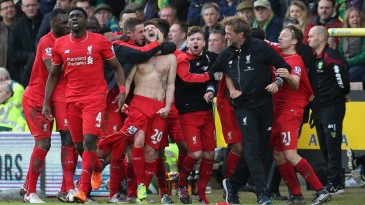 Nível de pelada, emoção de decisão: A insanidade tomou conta do Norwich 4×5 Liverpool