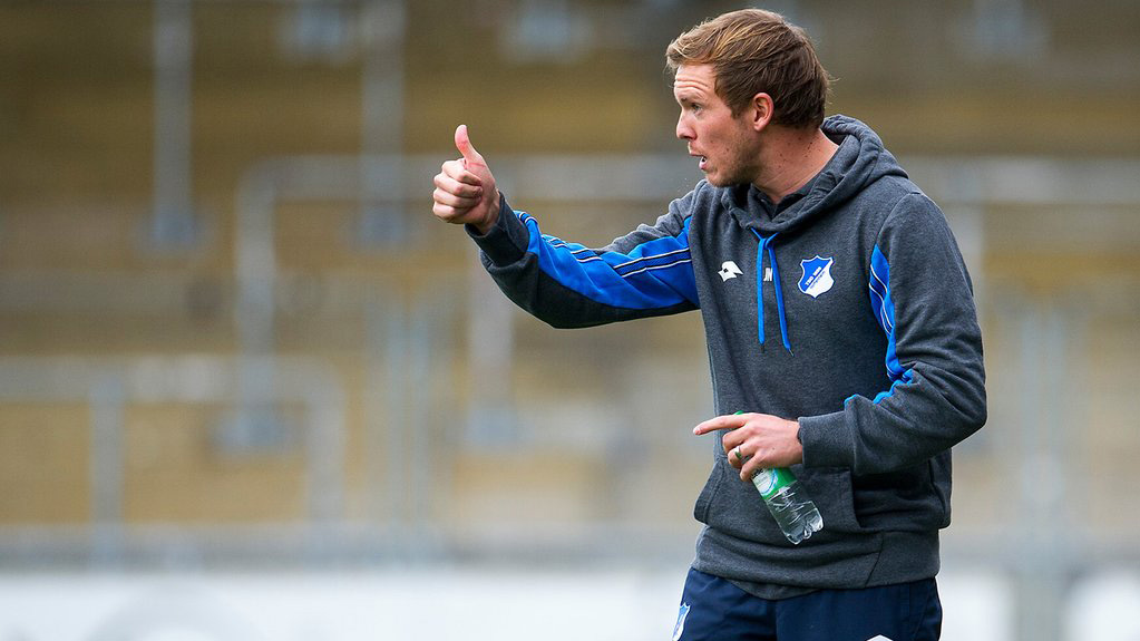 Julian Nagelsmann, t&eacute;cnico do Hoffenheim (Foto: Divulga&ccedil;&atilde;o)