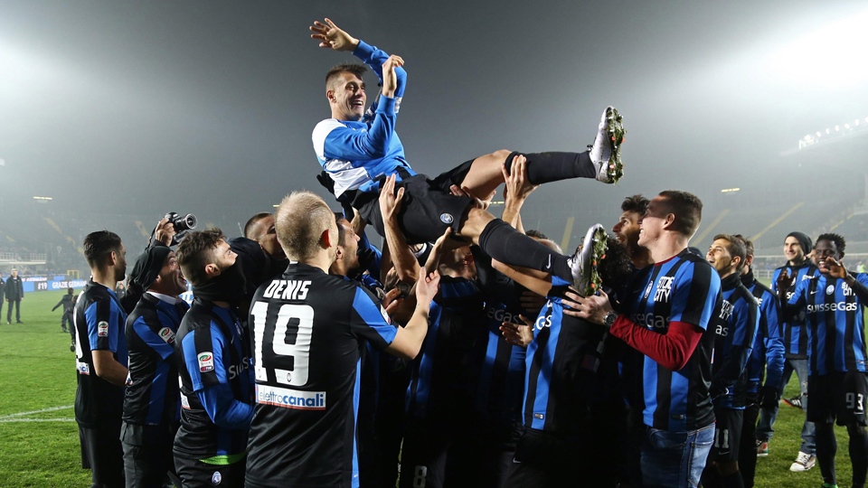 A Atalanta ofereceu para Germ&aacute;n Denis a melhor despedida que um &iacute;dolo pode ter