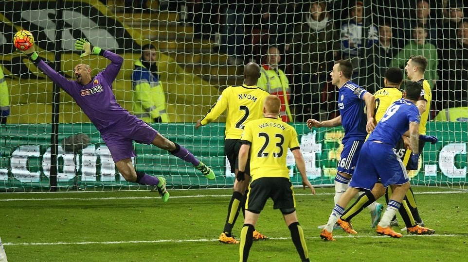 Gomes fez uma partida&ccedil;a para segurar o Chelsea e ressaltar sua &oacute;tima temporada no Ingl&ecirc;s