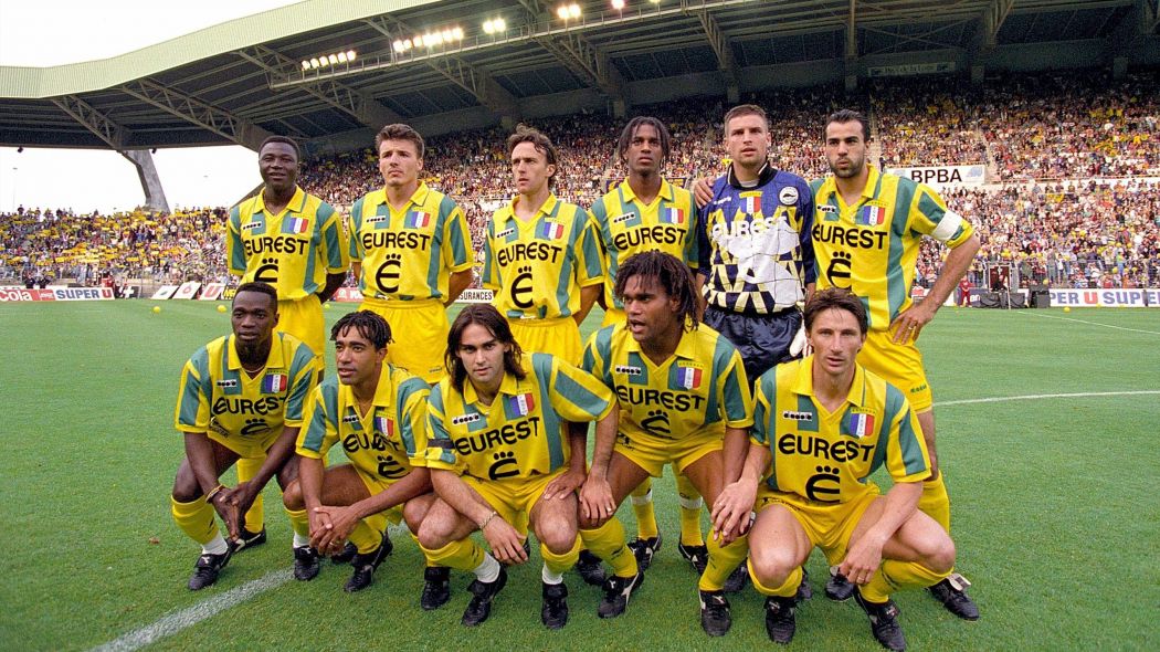Uma aula de futebol-arte esquecida na d&eacute;cada de 1990: 25 anos do Nantes que deslumbrou a Fran&ccedil;a
