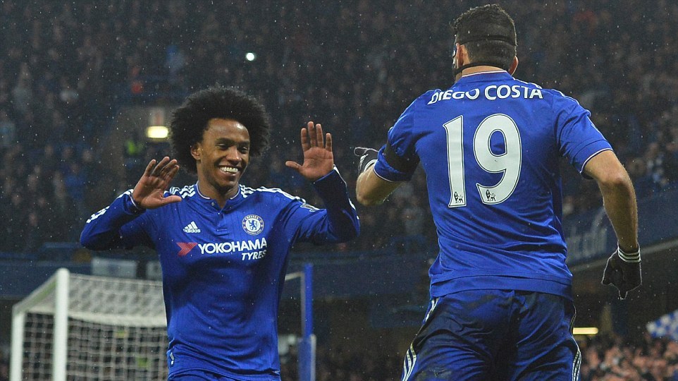 O Chelsea gastou a bola para dar um show como ainda n&atilde;o tinha feito nesta Premier League