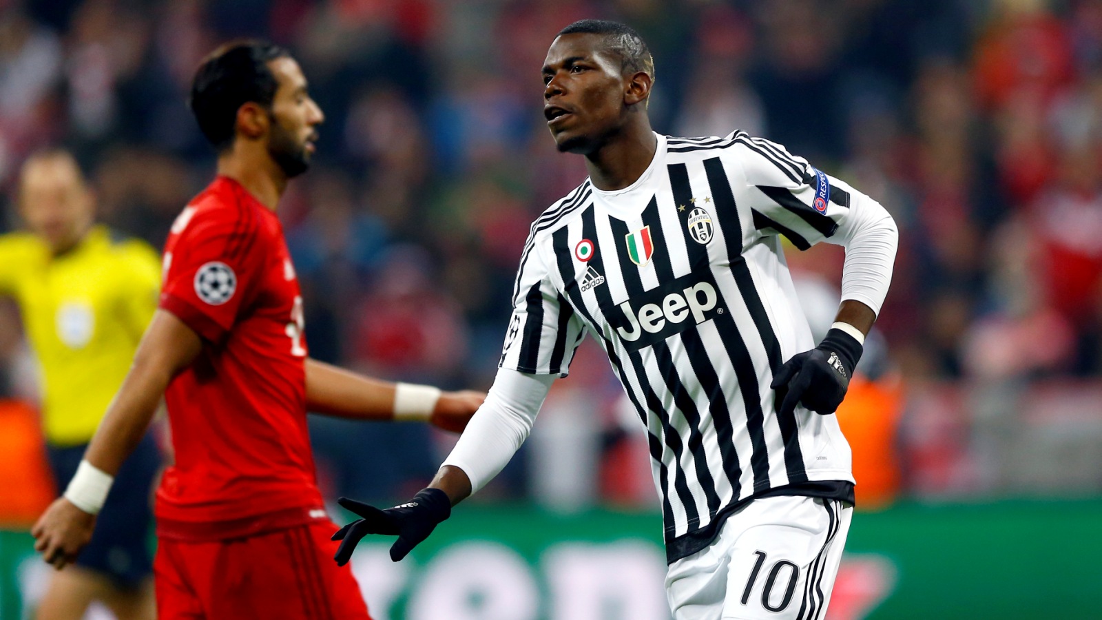 O talento de Pogba se sobressaiu ainda mais com sua entrega contra o Bayern