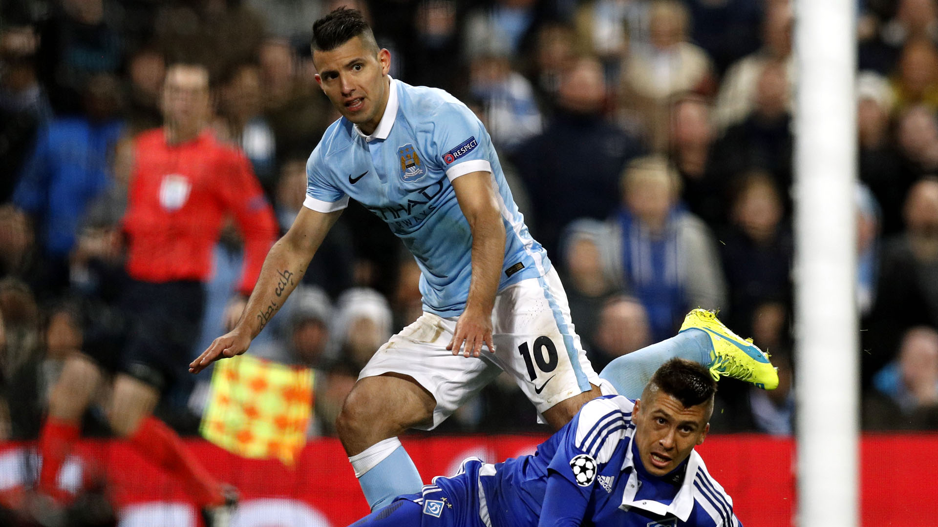 Dynamo Kiev ficou para tr&aacute;s, mas desafio do Manchester City deve vir nas quartas
