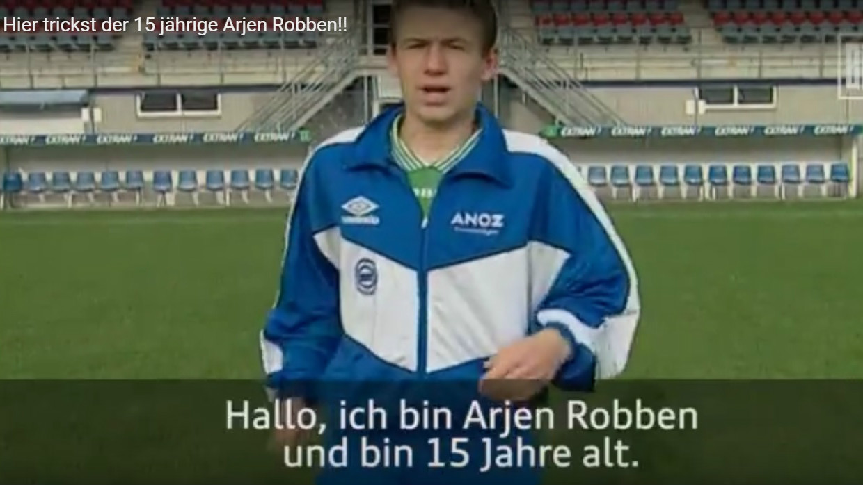 Um Robben de 15 anos ensina o seu &ldquo;truque m&aacute;gico&rdquo; (n&atilde;o esse que voc&ecirc; est&aacute; pensando)